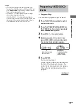 Preview for 15 page of Sony CHC-CV40 Operating Instructions Manual
