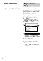 Preview for 32 page of Sony CHC-CV40 Operating Instructions Manual