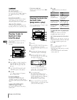Preview for 8 page of Sony CHC-P33D Operating Instructions Manual