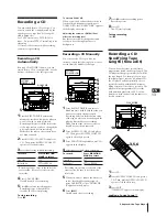 Preview for 13 page of Sony CHC-P33D Operating Instructions Manual