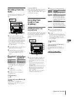 Preview for 15 page of Sony CHC-P33D Operating Instructions Manual