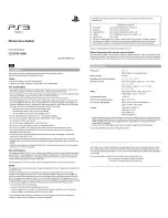 Sony Chechya-0086 Instruction Manual preview