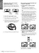 Preview for 14 page of Sony Cineza VPL-HS2 Operating Instructions Manual