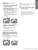 Preview for 15 page of Sony Cineza VPL-HS2 Operating Instructions Manual