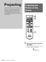 Preview for 18 page of Sony Cineza VPL-HS2 Operating Instructions Manual