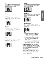 Preview for 21 page of Sony Cineza VPL-HS2 Operating Instructions Manual