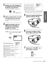 Preview for 61 page of Sony Cineza VPL-HS2 Operating Instructions Manual