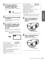 Preview for 105 page of Sony Cineza VPL-HS2 Operating Instructions Manual