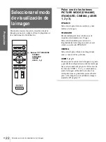 Preview for 108 page of Sony Cineza VPL-HS2 Operating Instructions Manual