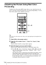 Предварительный просмотр 32 страницы Sony Cineza VPL-HS60 Operating Instructions Manual