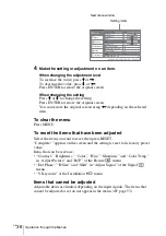 Предварительный просмотр 36 страницы Sony Cineza VPL-HS60 Operating Instructions Manual