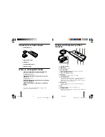 Preview for 5 page of Sony Clie Gear PEGA-SA10 Operating Instructions Manual