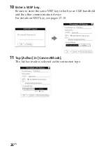 Preview for 26 page of Sony Clie Gear PEGA-WL110 Operating Instructions Manual