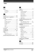 Preview for 231 page of Sony CLIE PEG-N610C Operating Instructions Manual