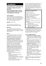 Preview for 2 page of Sony CLIE PEG-N710C Operating Instructions Manual