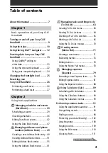 Preview for 4 page of Sony CLIE PEG-N710C Operating Instructions Manual