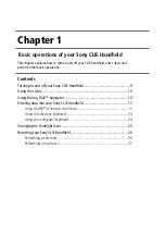 Preview for 8 page of Sony CLIE PEG-N710C Operating Instructions Manual