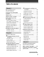 Preview for 2 page of Sony CLIE PEG-NR70U, CLIE PEG-NR70 Operating Instructions Manual