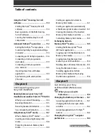 Preview for 3 page of Sony CLIE PEG-NR70U, CLIE PEG-NR70 Operating Instructions Manual