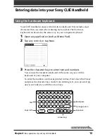 Preview for 12 page of Sony CLIE PEG-NR70U, CLIE PEG-NR70 Operating Instructions Manual