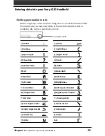 Preview for 20 page of Sony CLIE PEG-NR70U, CLIE PEG-NR70 Operating Instructions Manual