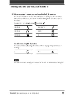 Preview for 22 page of Sony CLIE PEG-NR70U, CLIE PEG-NR70 Operating Instructions Manual