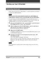 Preview for 31 page of Sony CLIE PEG-NR70U, CLIE PEG-NR70 Operating Instructions Manual