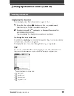 Preview for 40 page of Sony CLIE PEG-NR70U, CLIE PEG-NR70 Operating Instructions Manual