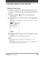 Preview for 44 page of Sony CLIE PEG-NR70U, CLIE PEG-NR70 Operating Instructions Manual