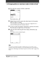 Preview for 54 page of Sony CLIE PEG-NR70U, CLIE PEG-NR70 Operating Instructions Manual