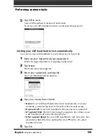 Preview for 100 page of Sony CLIE PEG-NR70U, CLIE PEG-NR70 Operating Instructions Manual