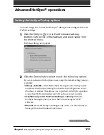 Preview for 112 page of Sony CLIE PEG-NR70U, CLIE PEG-NR70 Operating Instructions Manual