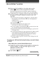 Preview for 126 page of Sony CLIE PEG-NR70U, CLIE PEG-NR70 Operating Instructions Manual