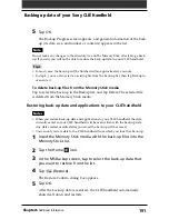 Preview for 191 page of Sony CLIE PEG-NR70U, CLIE PEG-NR70 Operating Instructions Manual