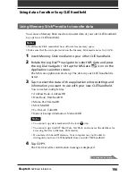 Preview for 196 page of Sony CLIE PEG-NR70U, CLIE PEG-NR70 Operating Instructions Manual