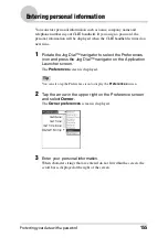 Preview for 155 page of Sony Clie PEG-NX70V Handbook