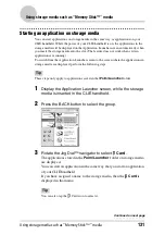 Предварительный просмотр 131 страницы Sony CLIE PEG-NX73V Handbook