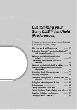 Предварительный просмотр 66 страницы Sony CLIE PEG-NZ90 Handbook