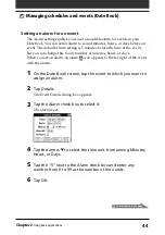 Preview for 44 page of Sony CLIE PEG-S320 Operating Instructions Manual