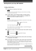 Preview for 14 page of Sony CLIE PEG-S360 Operating Instructions Manual