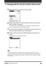 Preview for 50 page of Sony CLIE PEG-S360 Operating Instructions Manual