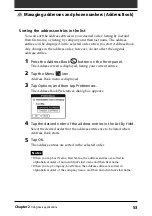 Preview for 53 page of Sony CLIE PEG-S360 Operating Instructions Manual