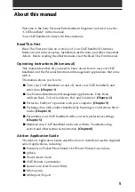 Preview for 5 page of Sony CLIE PEG-T415 Operating Instructions Manual