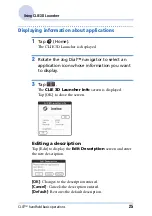 Preview for 25 page of Sony CLIE PEG-UX40 Handbook