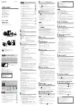 Sony CLIE PEGA-UC55 Operating Instructions preview