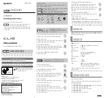 Sony CLIE PEGA-UC600 Operating Instructions preview