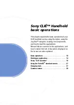 Preview for 9 page of Sony CLIE Handbook