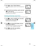 Предварительный просмотр 39 страницы Sony CM-S1100 Operating Instructions Manual