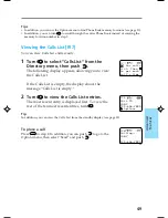 Предварительный просмотр 49 страницы Sony CM-S1100 Operating Instructions Manual