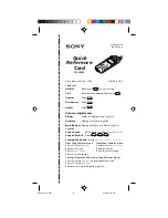 Preview for 73 page of Sony CM-SB200 Operating Instructions Manual